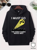 FreestyleCrown Gamer Quote Controller Hoodie