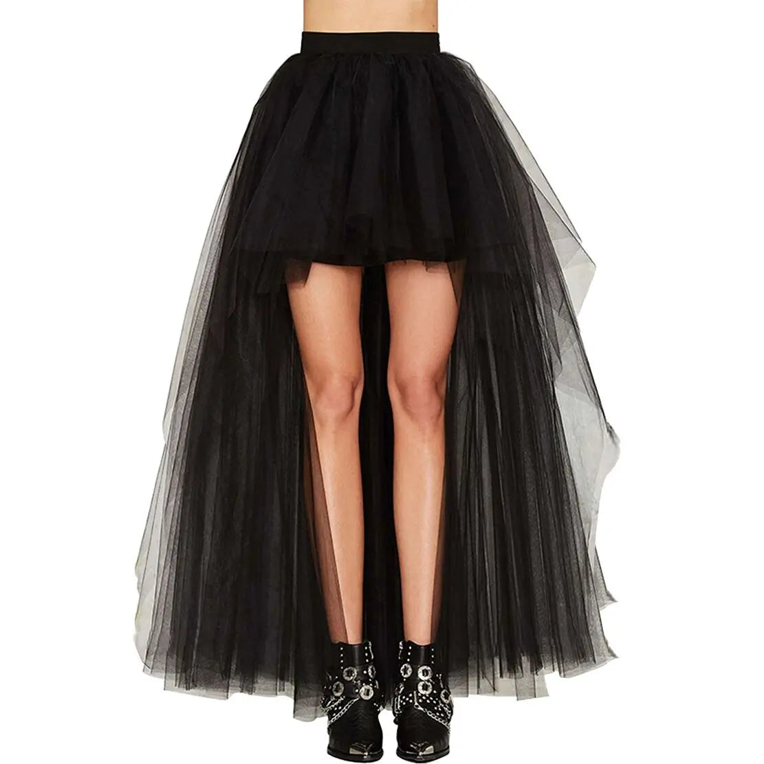 FreestyleCrown Punk Tulle Ball Gown Skirt