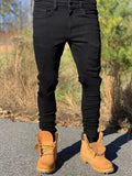 FreestyleCrown Mens Slim-Fit Washed Straight Jeans