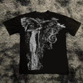FreestyleCrown Y2K Gothic Oversized Tee