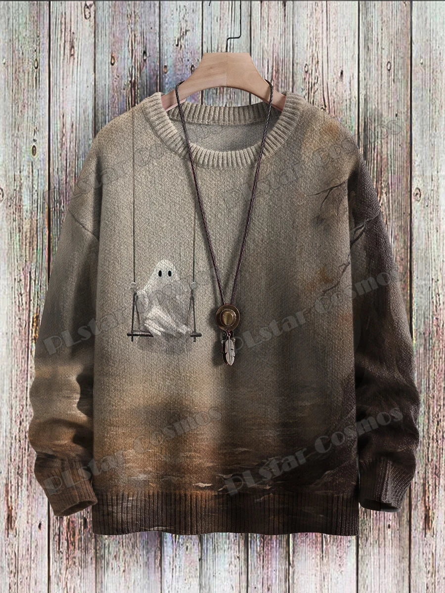 FreestyleCrown Spooky Swing Halloween Sweater