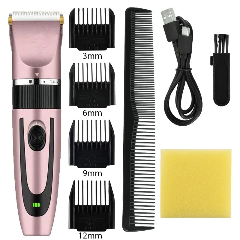 FreestyleCrown Electric Hair Trimmer Shaver Home Trimmers For Men Hair Clipper Professional Rechargeable Shavers Barber Hair Cutting Machine