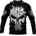 FreestyleCrown Terror Skull 3D Hoodie