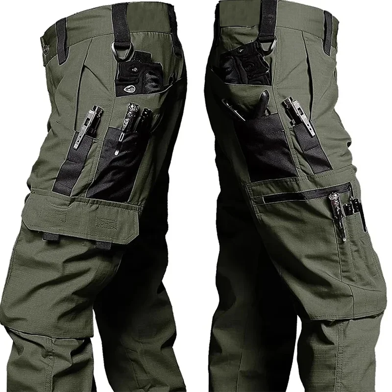 FreestyleCrown Mens Tactical Waterproof Cargo Pants