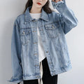 FreestyleCrown Womens Oversize Denim Jacket