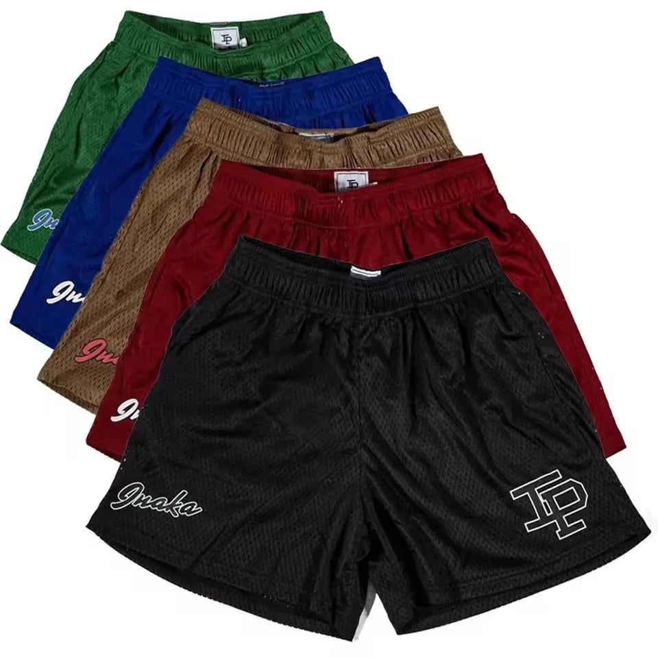 FreestyleCrown Mens Mesh Basketball Gym Shorts