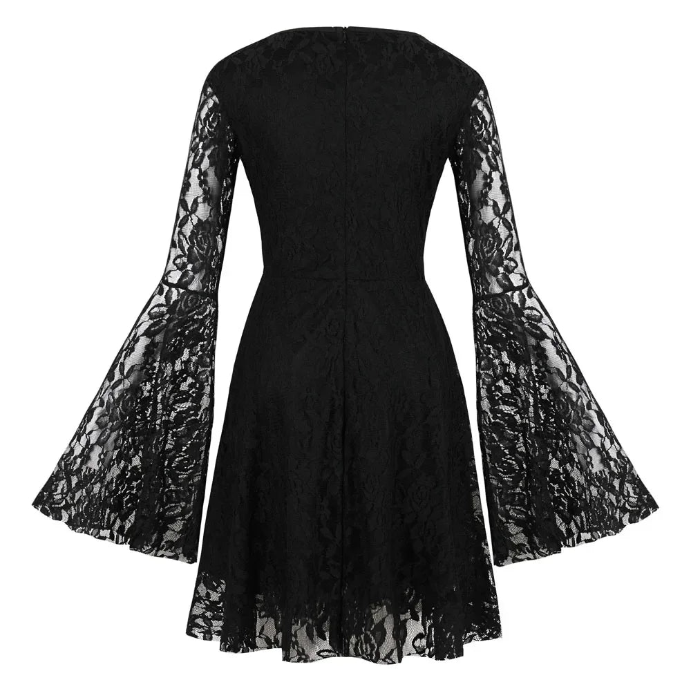 FreestyleCrown Victorian Steampunk Lace Dress