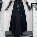 FreestyleCrown Goth Acubi Buckle A-Line Skirt