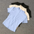 FreestyleCrown Womens Zipper Yoga Training Tee
