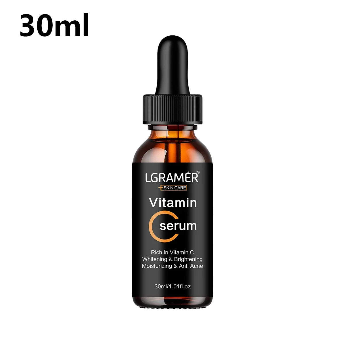 FreestyleCrown Skincare Products Vitamin C Facial Serum Brighten Skin Lighten Spots Hyaluronic Acid Face Essence Skin Care Products 30/50ml