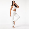 FreestyleCrown Women's White Leather Pants
