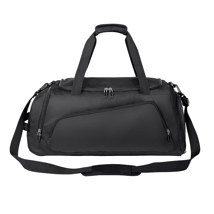 FreestyleCrown Travel Duffle Bag Black