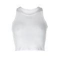 FreestyleCrown Women's White Crop Top