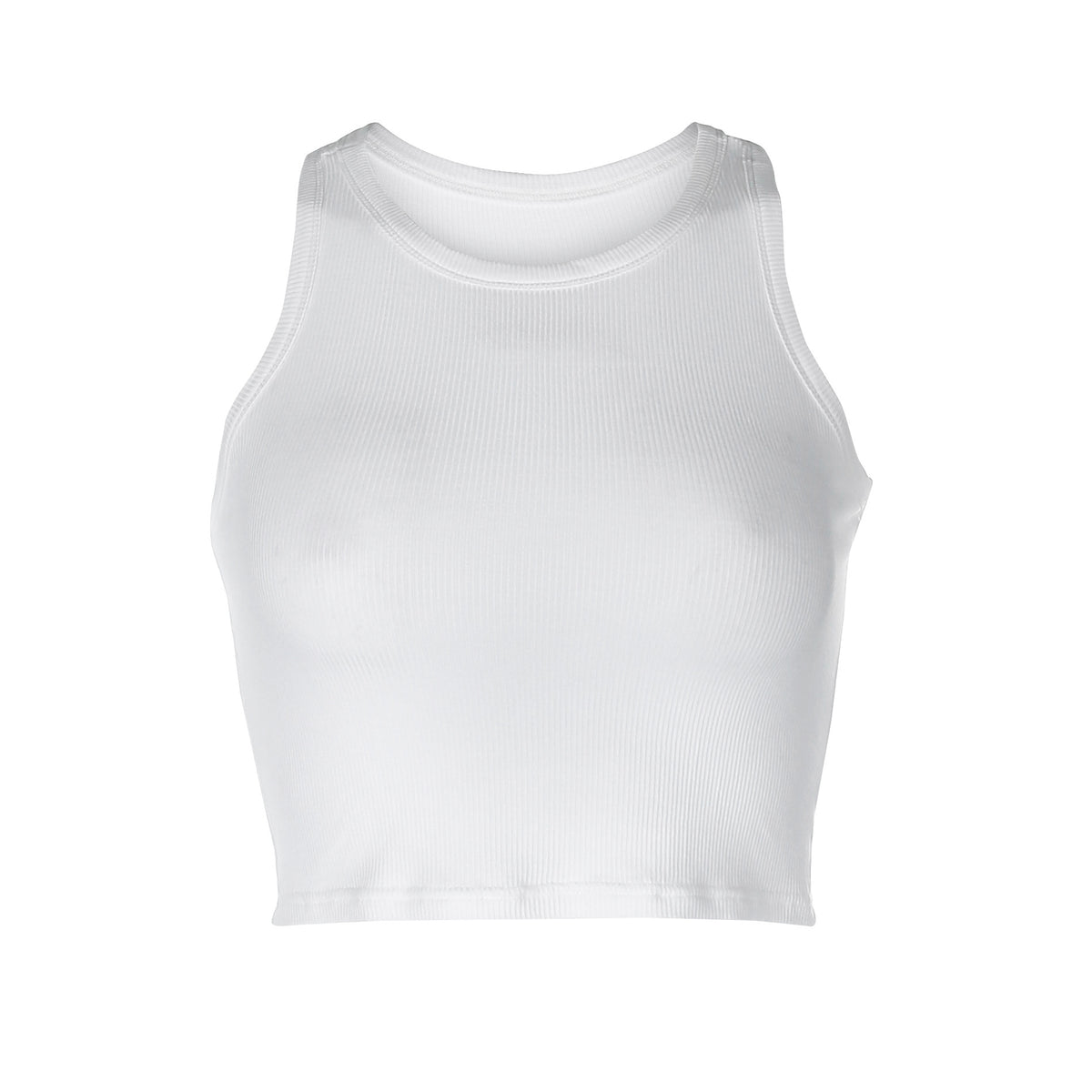 FreestyleCrown Women's White Crop Top