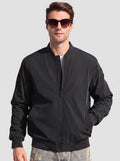 FreestyleCrown Men's Black Windbreaker Bomber