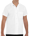 FreestyleCrown Men's Short-Sleeve Work Shirt White