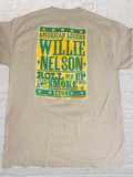 Vintage Willie Nelson Roll Me Up and Smoke Me When I Die Tour T-Shirt 2014