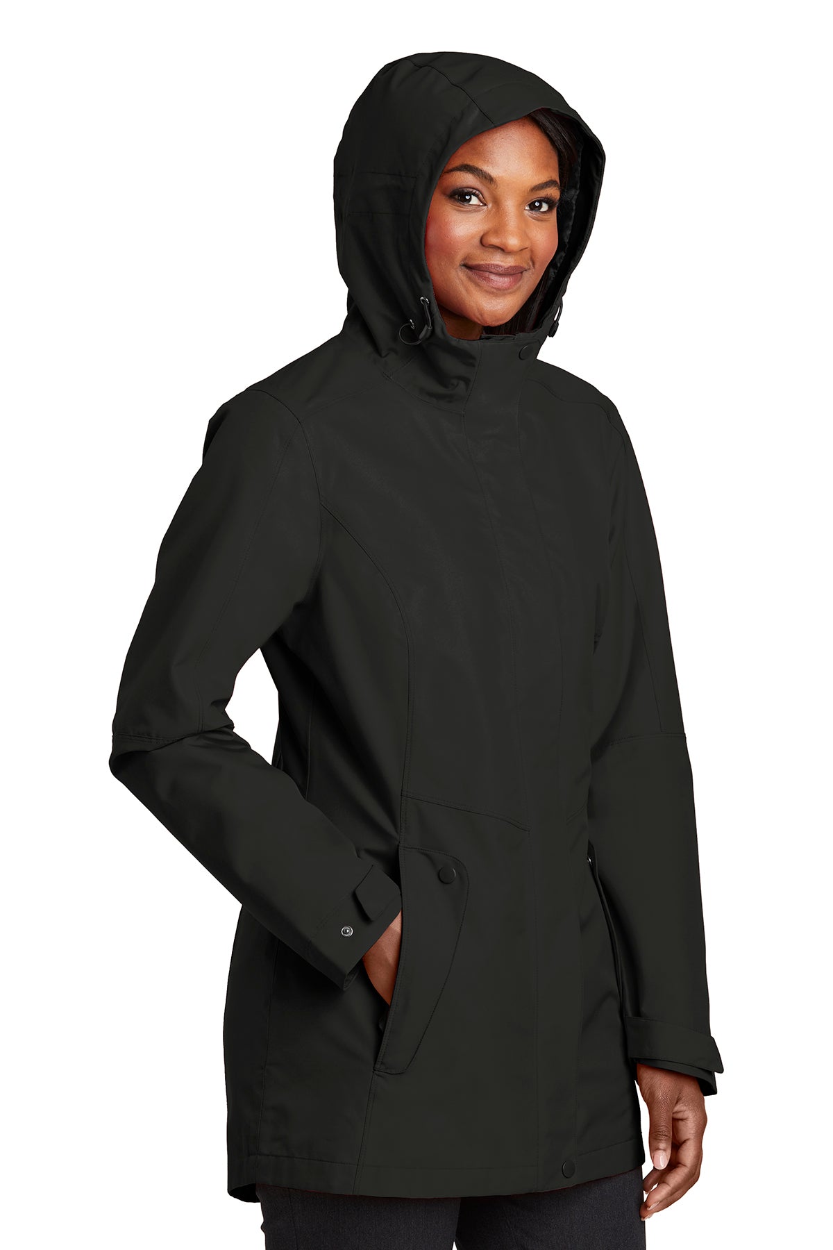 FreestyleCrown Women's Black Rain Jacket